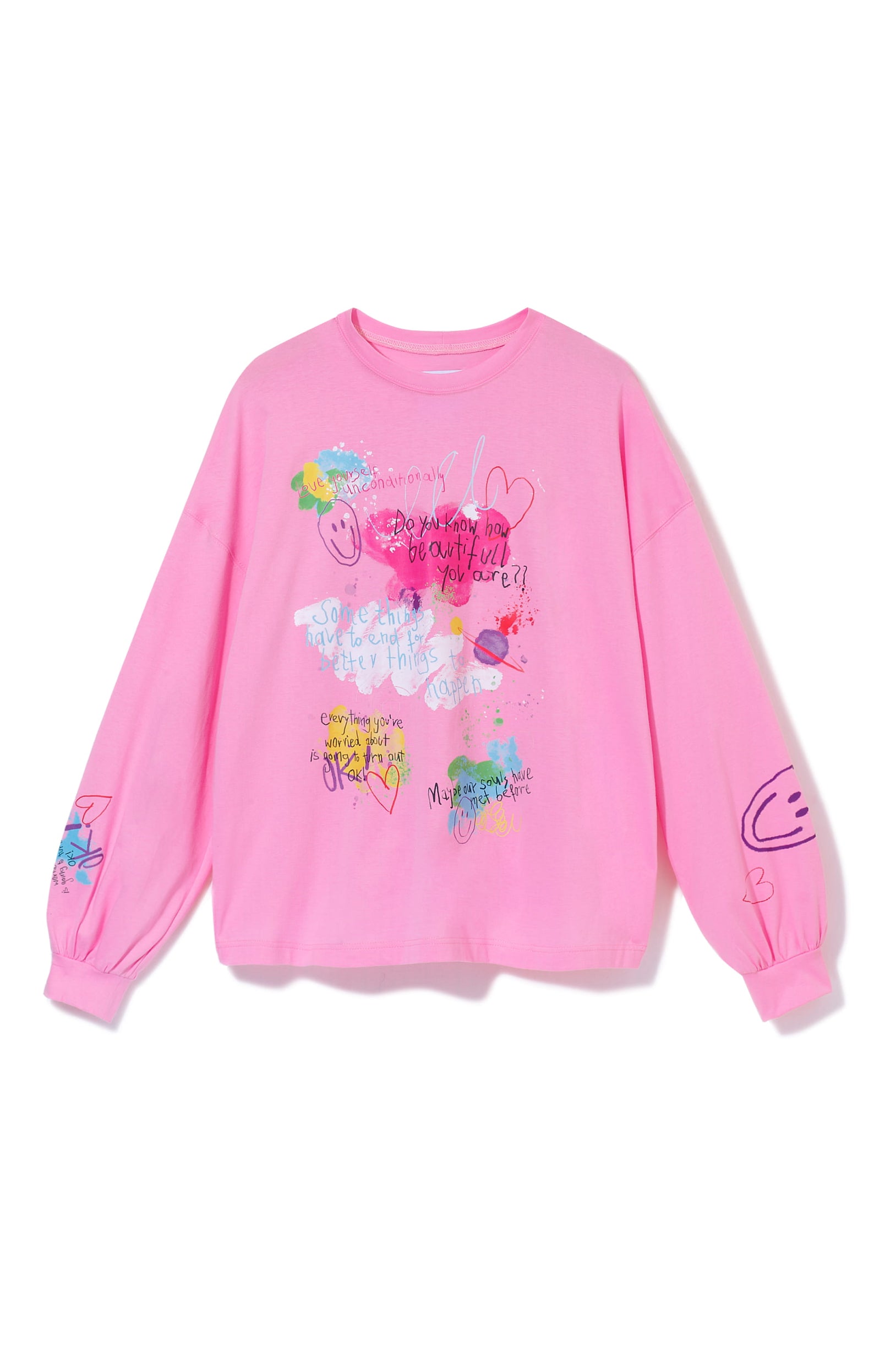 DO YOU KNOW LONGSLEEVE PINK