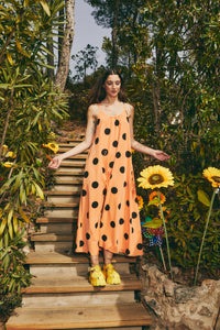 TRAPANI DRESS ORANGE