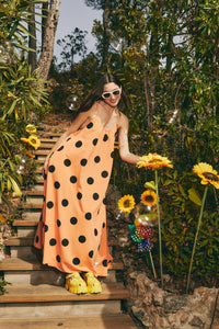 TRAPANI DRESS ORANGE