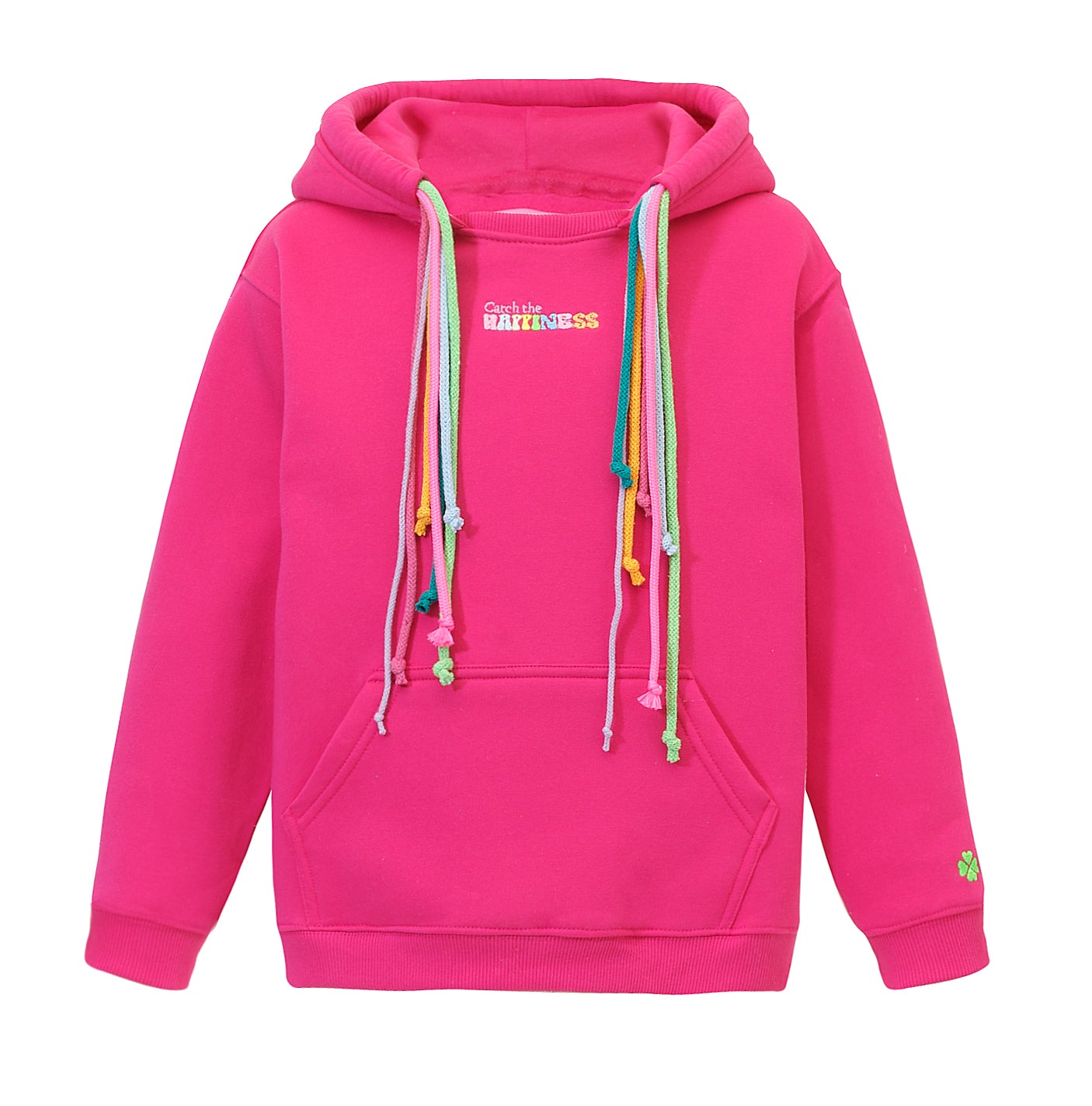 HAPPINES MINI HOODIE PINK