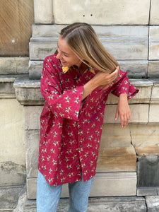 HORSES SHIRT RED