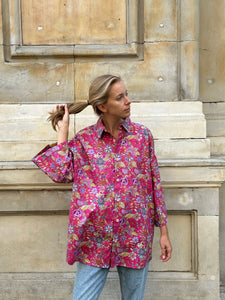 FULL OF FLOWER SHIRT PINK