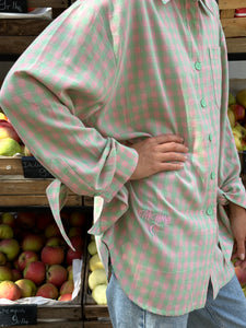MALAGA SHIRT PINK/ MINT