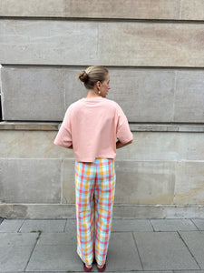 CATCH MOON CROP TOP PEACH