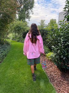 HOLIDAY SWEATSHIRT PINK