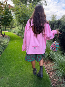 HOLIDAY SWEATSHIRT PINK