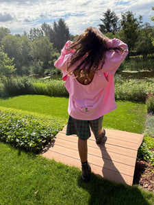 HOLIDAY SWEATSHIRT PINK