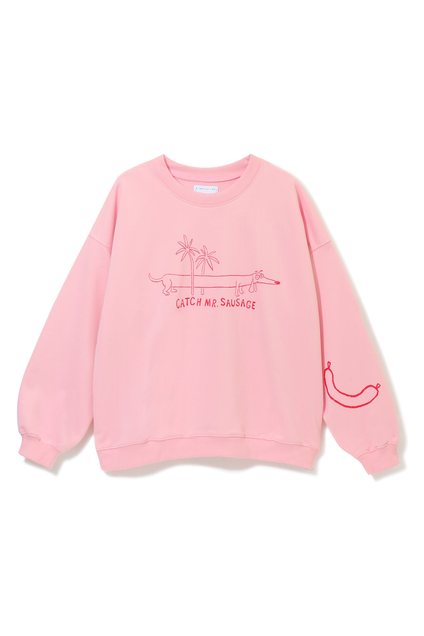 CATCH MR. SAUSAGE SWEATSHIRT PINK