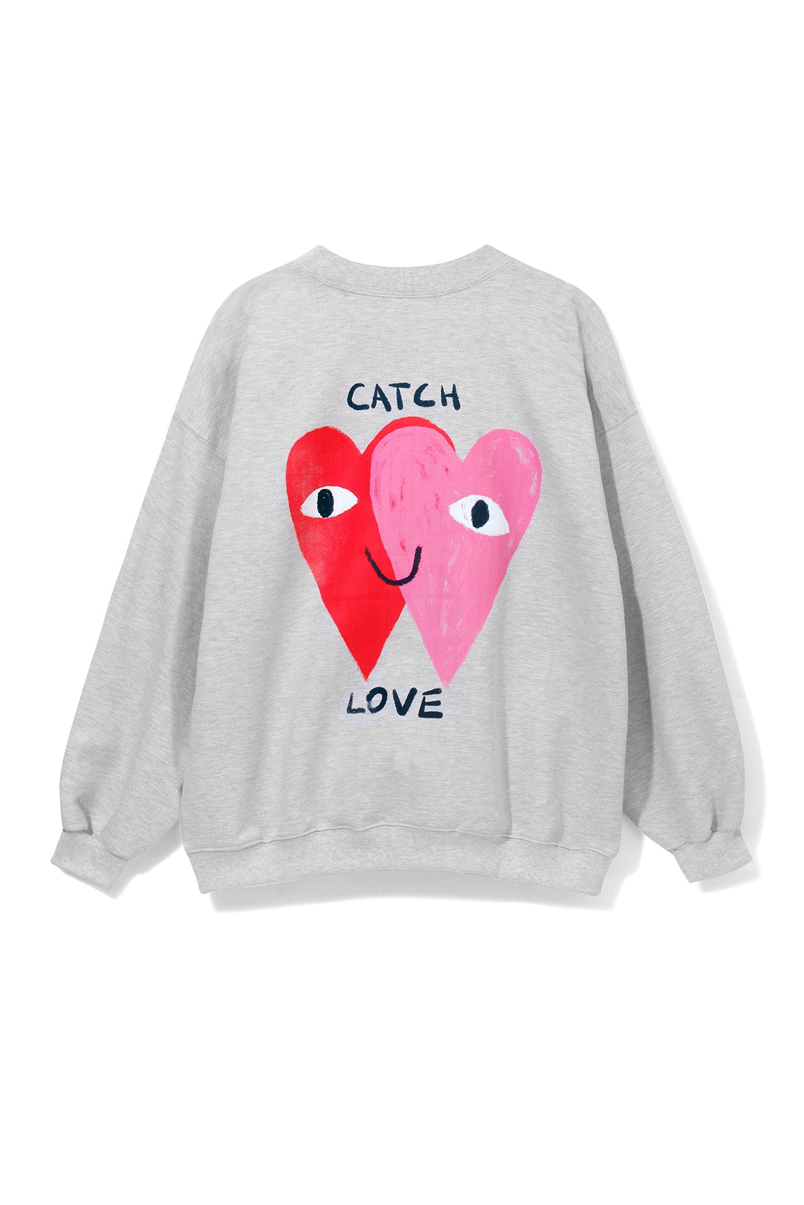 CATCH LOVE SWEATSHIRT GREY