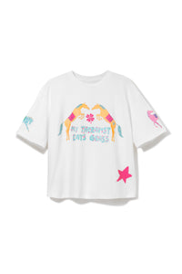 LUCKY T-SHIRT OFF WHITE