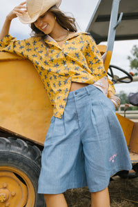 HORSES SHIRT YELLOW