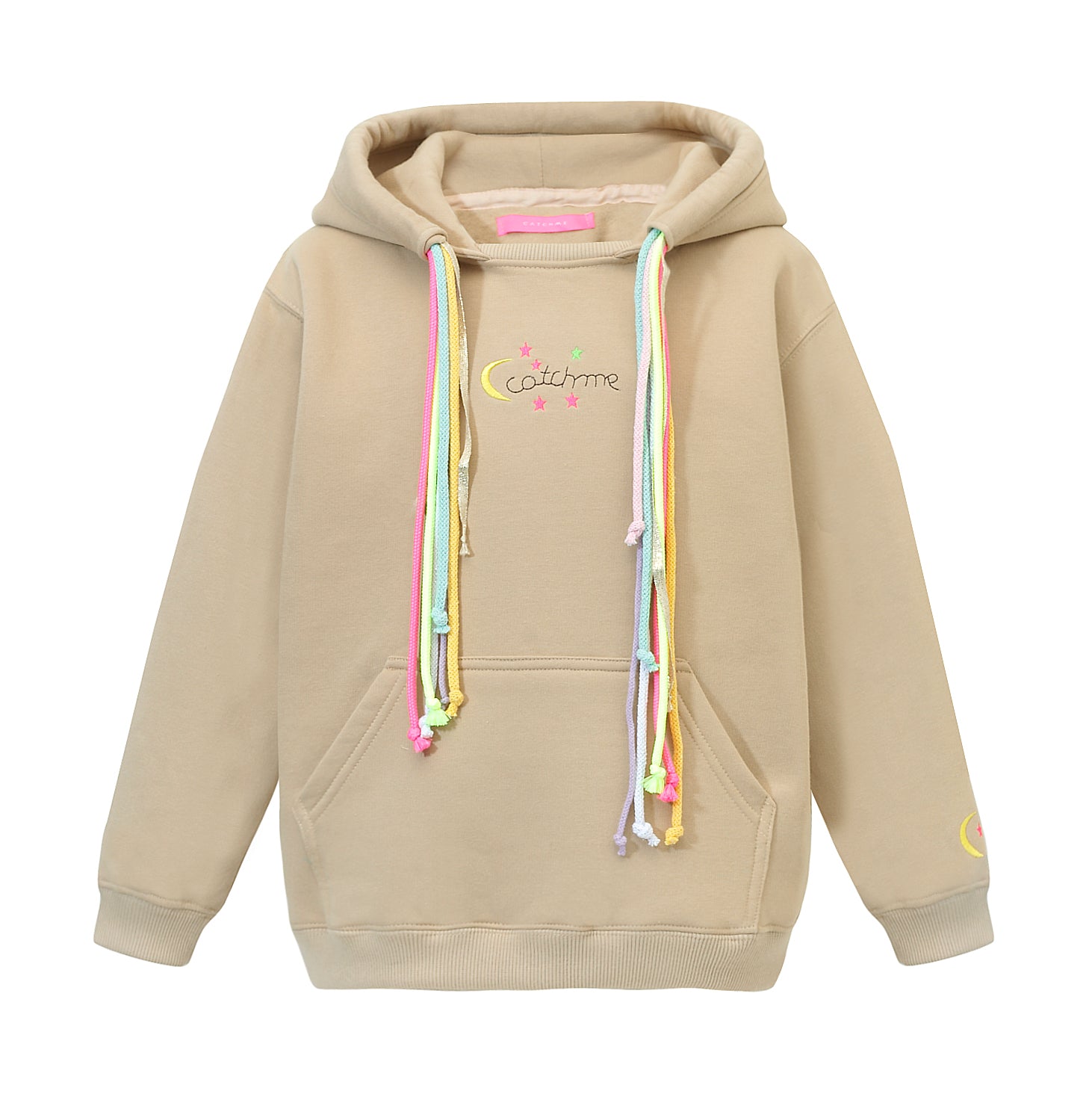 STARS MINI HOODIE BEIGE